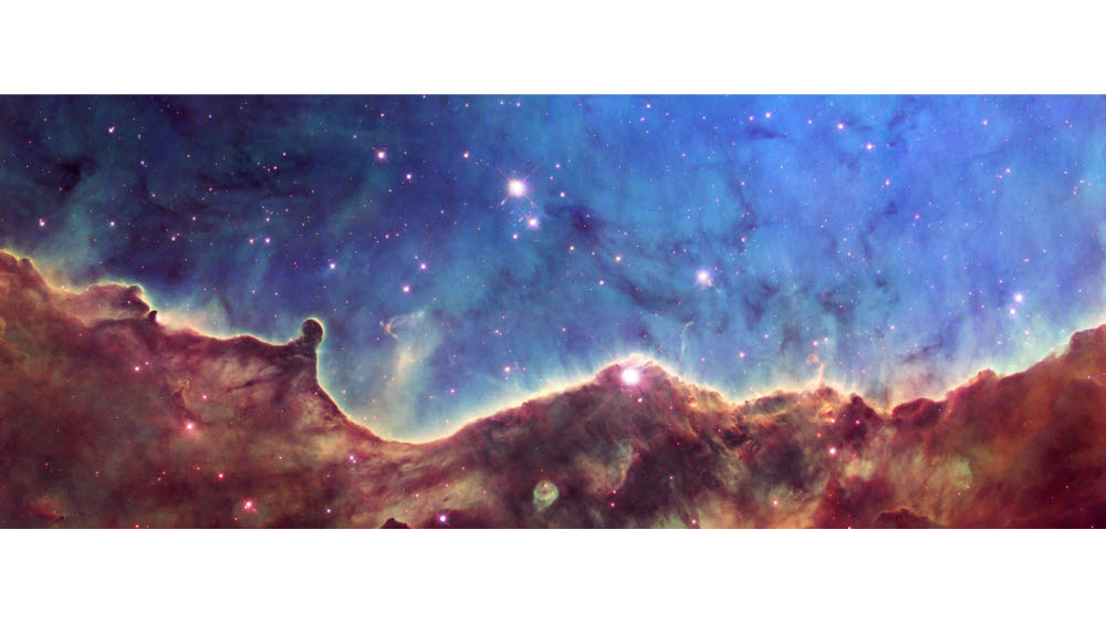 허블 망원경의 용골자리 성운 이미지. (NASA)