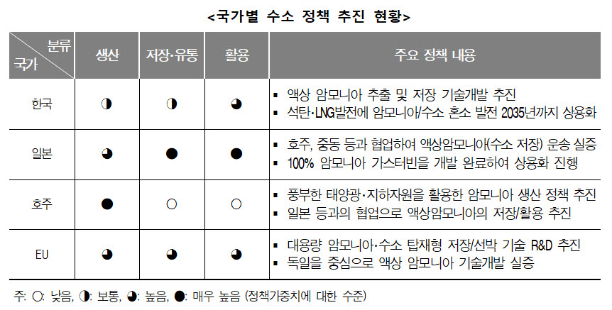 암모니아 밸류체인 부각...친환경 기술 우위 확보 위한 투자 필요