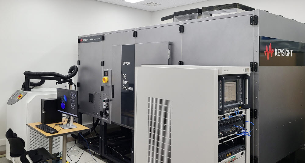 5G 밀리미터파 극한환경 시험장비. <사진 KTL 제공>
