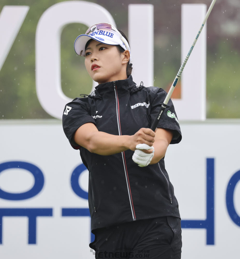 [포토]인주연, 공동 8위로 경기 마쳤어요