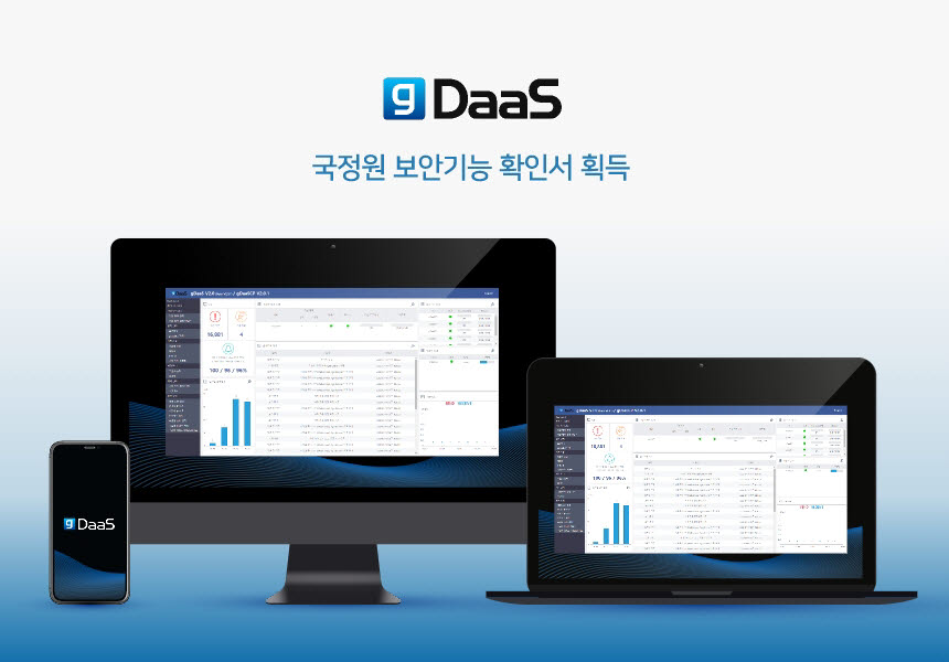 에스피소프트, VDI 'gDaaS v2.0'로 국정원 보안기능확인서 획득