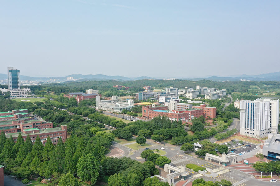 대구대학교 경산캠퍼스 전경