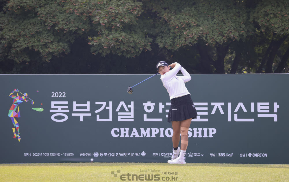 [포토]익산의 딸 박현경, 고향에서 우승으로 보답할게요