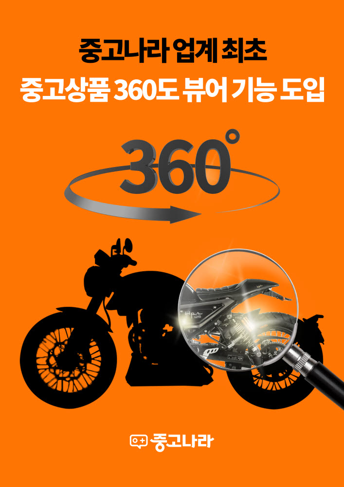 중고나라, 중고상품 360° 뷰어 기능 도입