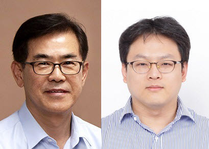 김동표 포스텍 교수(왼쪽)와 류정기 UNIST 교수