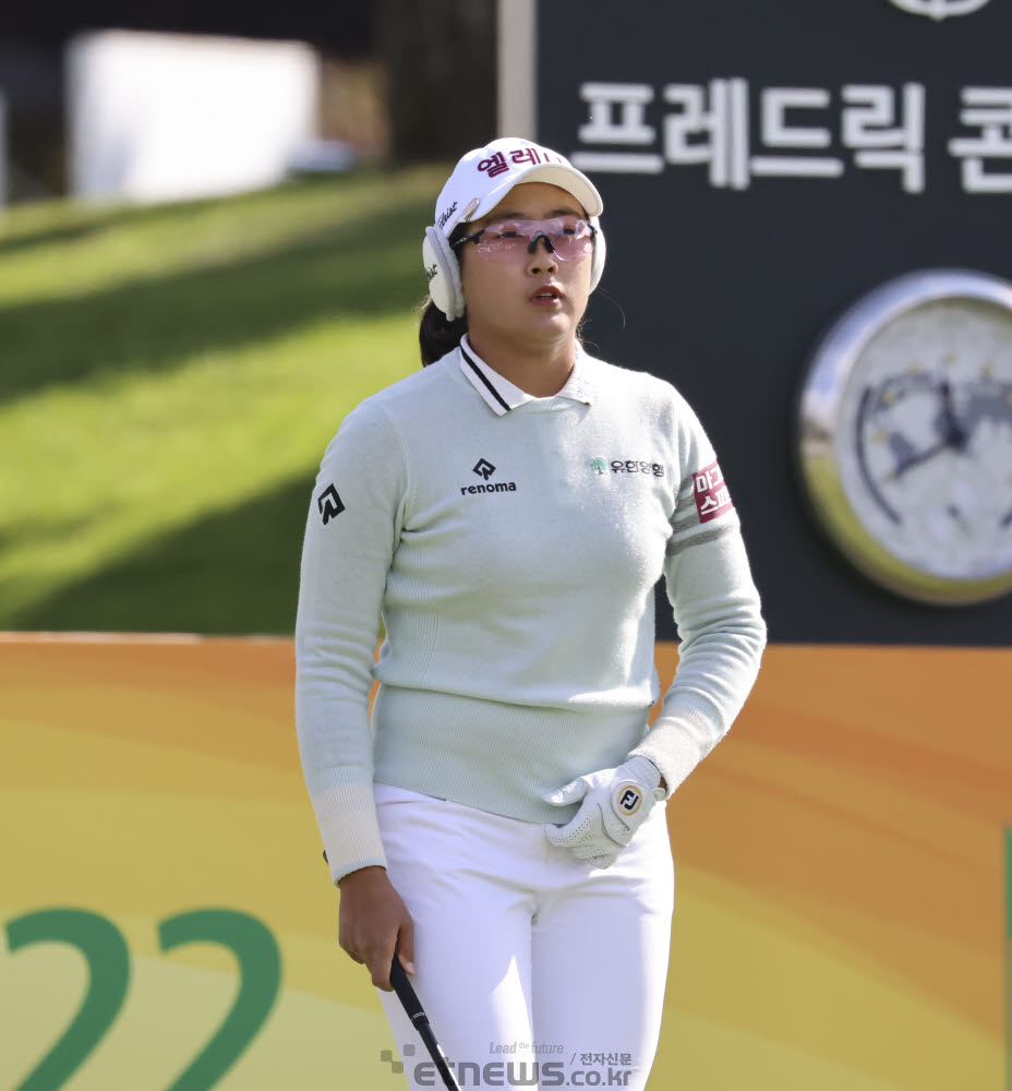 [포토]김민주, 우승 가시권에 들어 왔어요