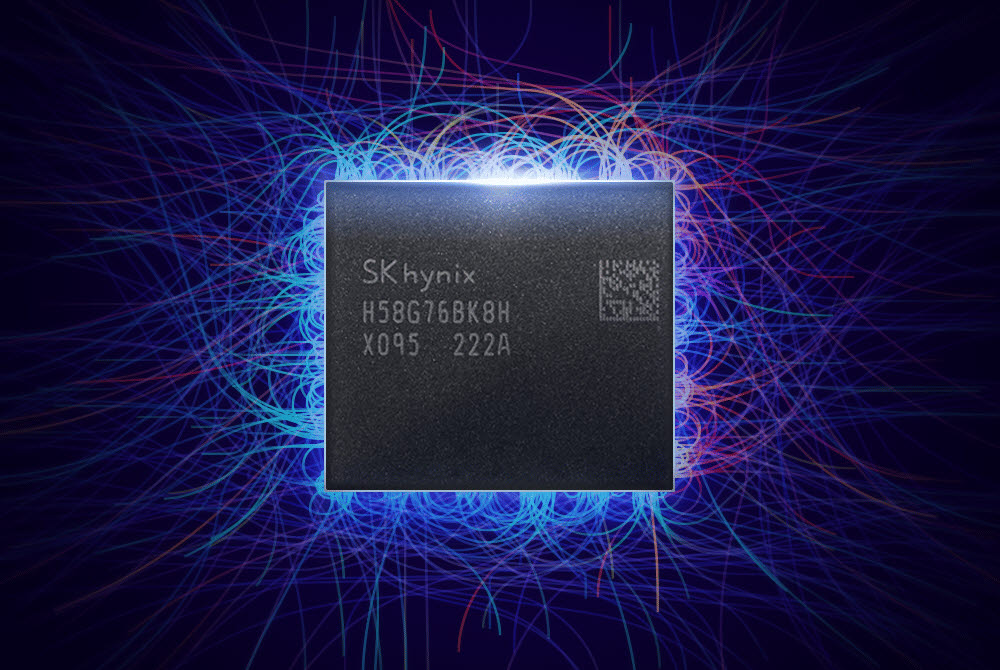 SK하이닉스가 업계 최초로 모바일용 D램에 HKMG 공정을 도입한 LPDDR5X을 최근 양산했다.