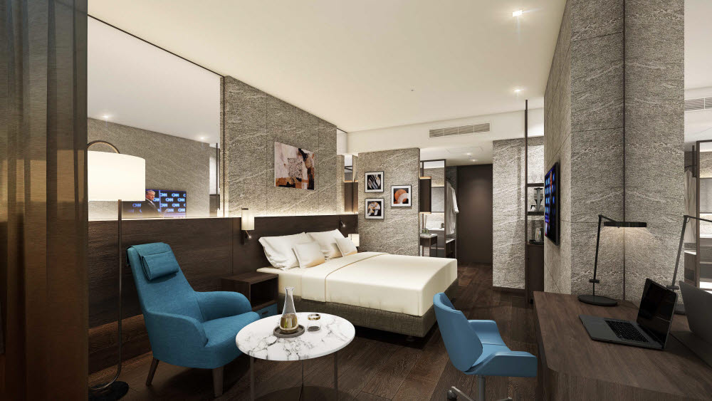 포포인츠 바이 쉐라톤 수원 객실 내부