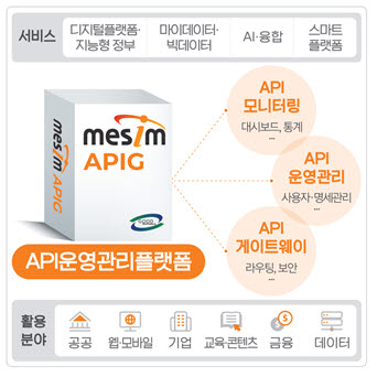 메타빌드의 MESIM APIG 개념도.