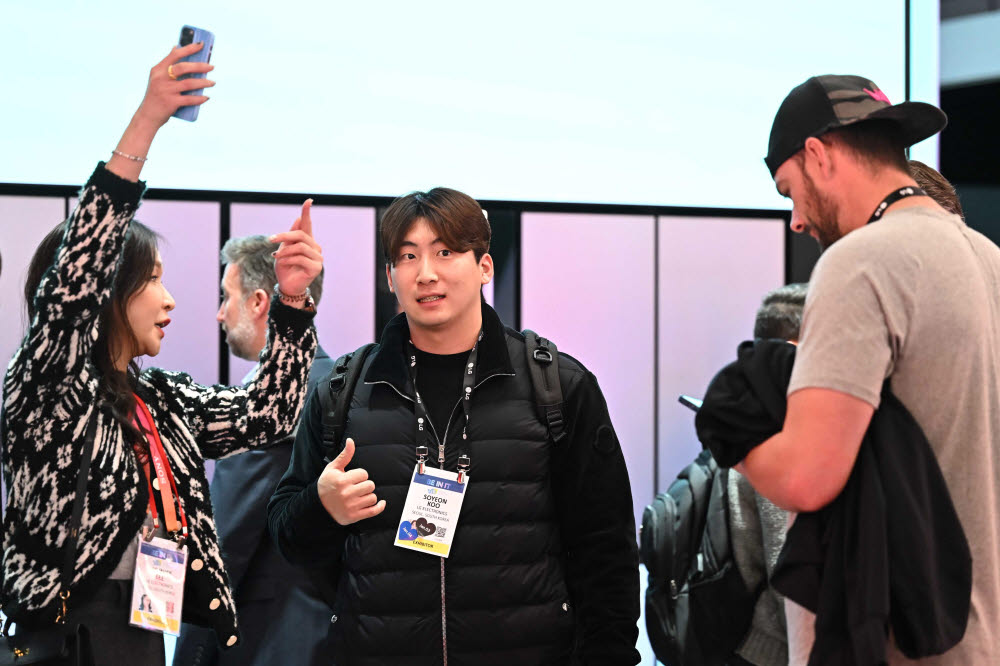 [CES2023 포토]CES 찾은 KBO와 MLB 스타