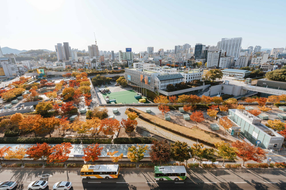 광주 동구 국립아시아문화전당(ACC) 가을 전경