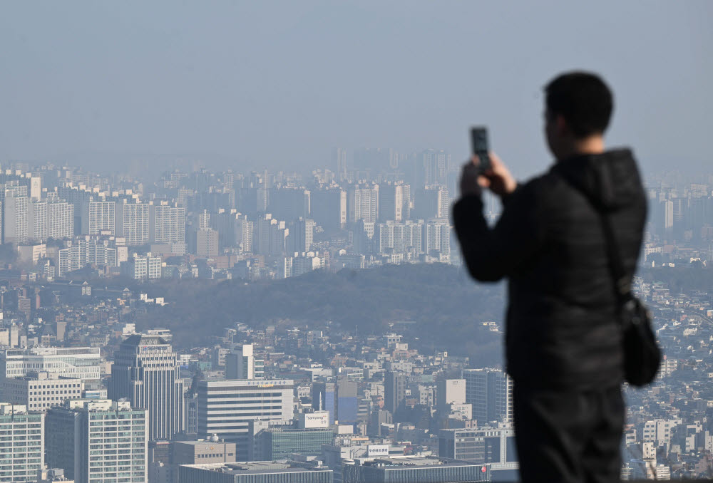 서울 초미세먼지주의보 발령