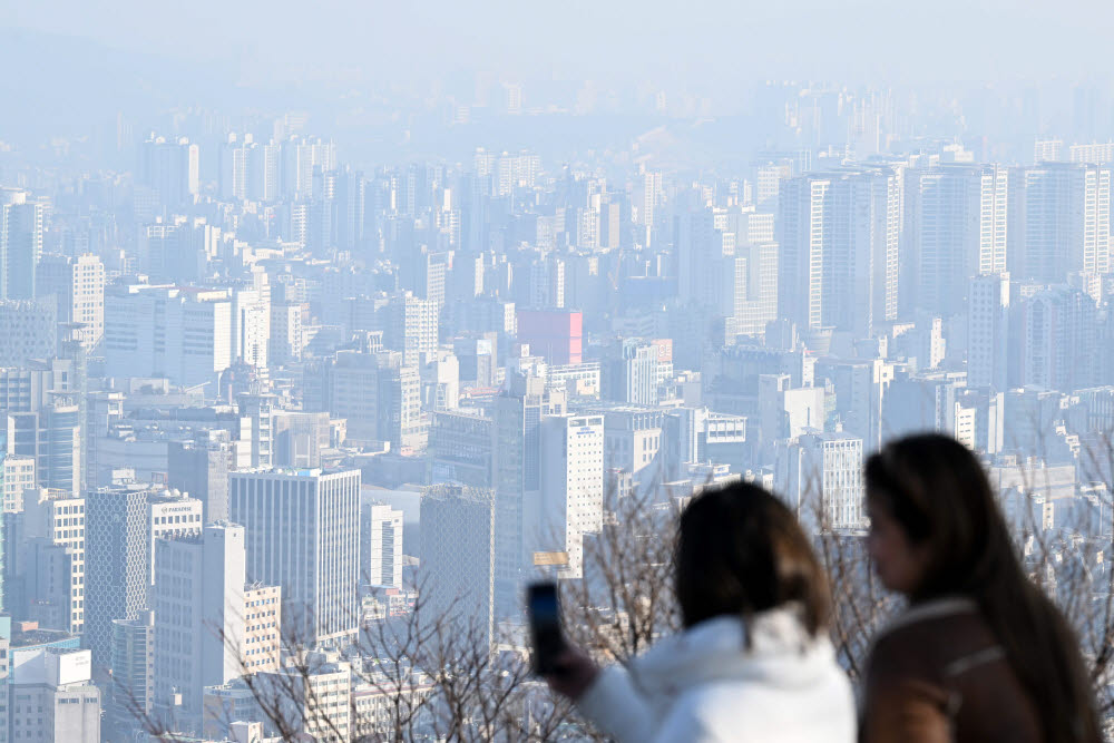 서울 초미세먼지주의보 발령