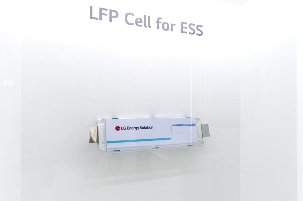 LG에너지솔루션 ESS용 LFP 파우치 셀(사진=LG에너지솔루션)