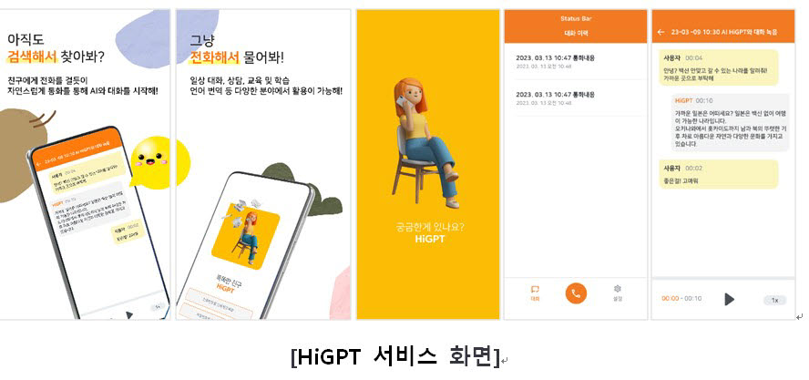 네이블커뮤니케이션즈, 챗GPT 활용 AI통화 솔루션 'HiGPT' 출시