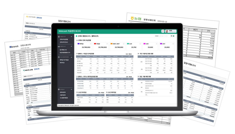 웹케시, '캐시보드' 출시···“사업장별 자금 관리 단번에”