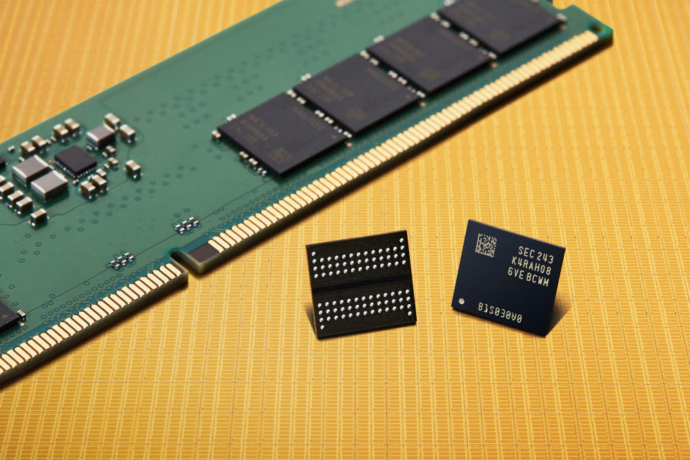 삼성전자 DDR5 D램 (사진=삼성전자)