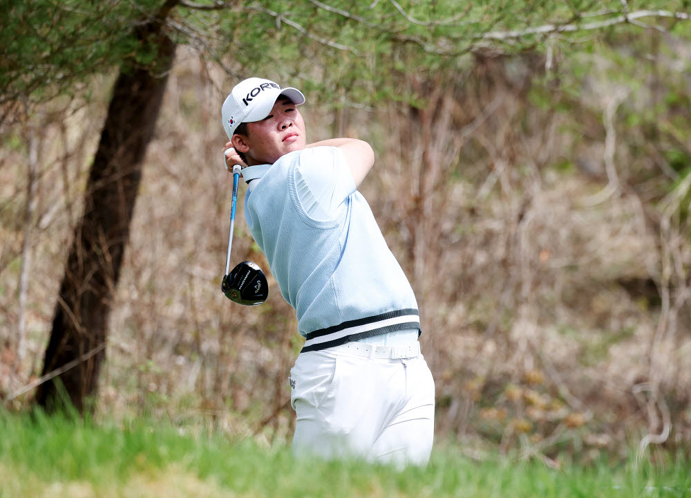 2023 KPGA 코리안투어 개막전에서 안성현의 경기 모습. 사진=KPGA