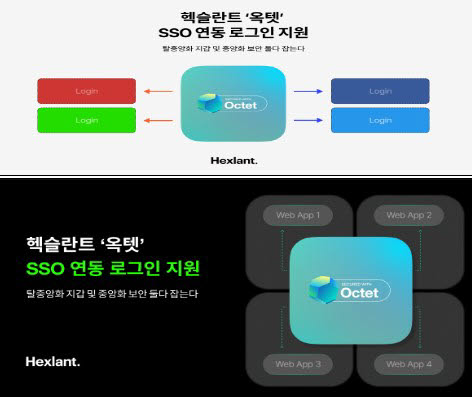 헥슬란트 옥텟, SSO 로그인 지원···탈중앙화 보안↑